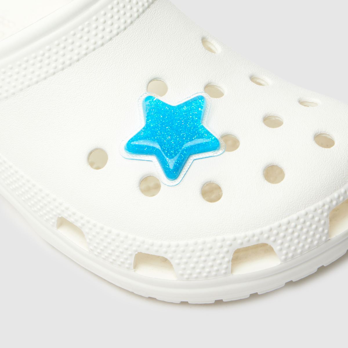 Crocs kék jibbitz préselt csillag
