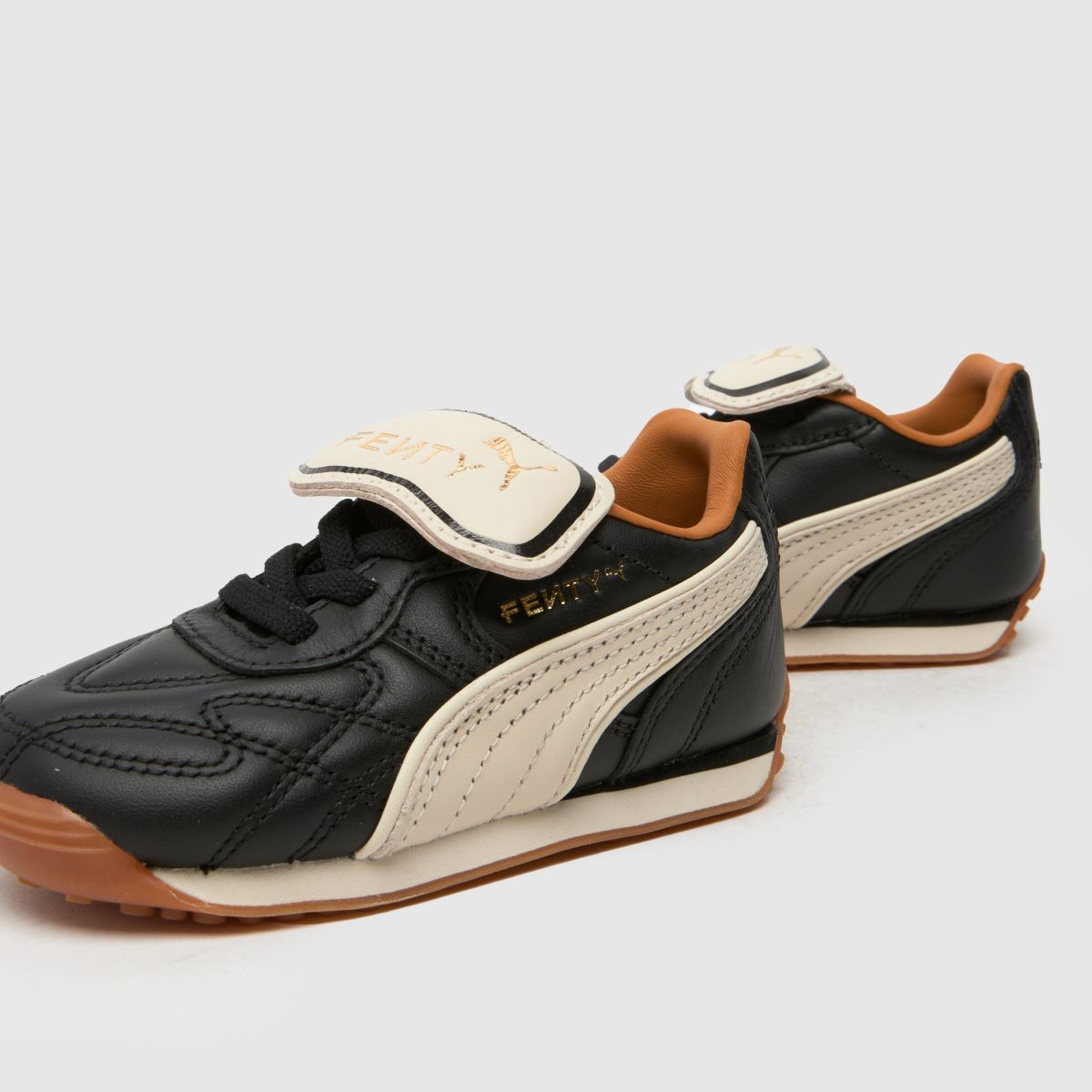 PUMA svarta x Fenty Avanti flickor småbarnssneakers