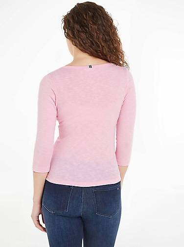 TOMMY HILFIGER Damen Shirt 3/4-Arm Slim Fit