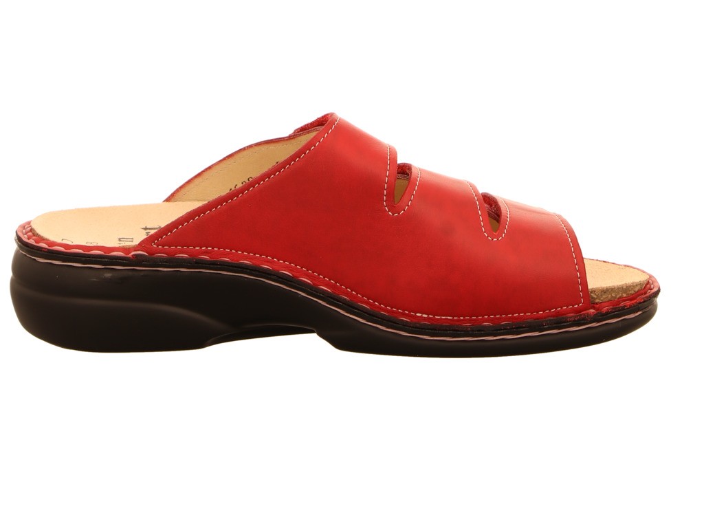 FINN COMFORT Pantoletten rot Kos