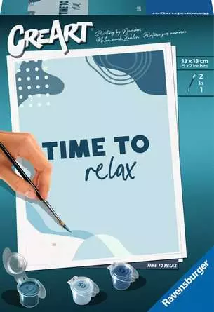 CreArt Time to relax - Malen nach Zahlen für Erwachsene