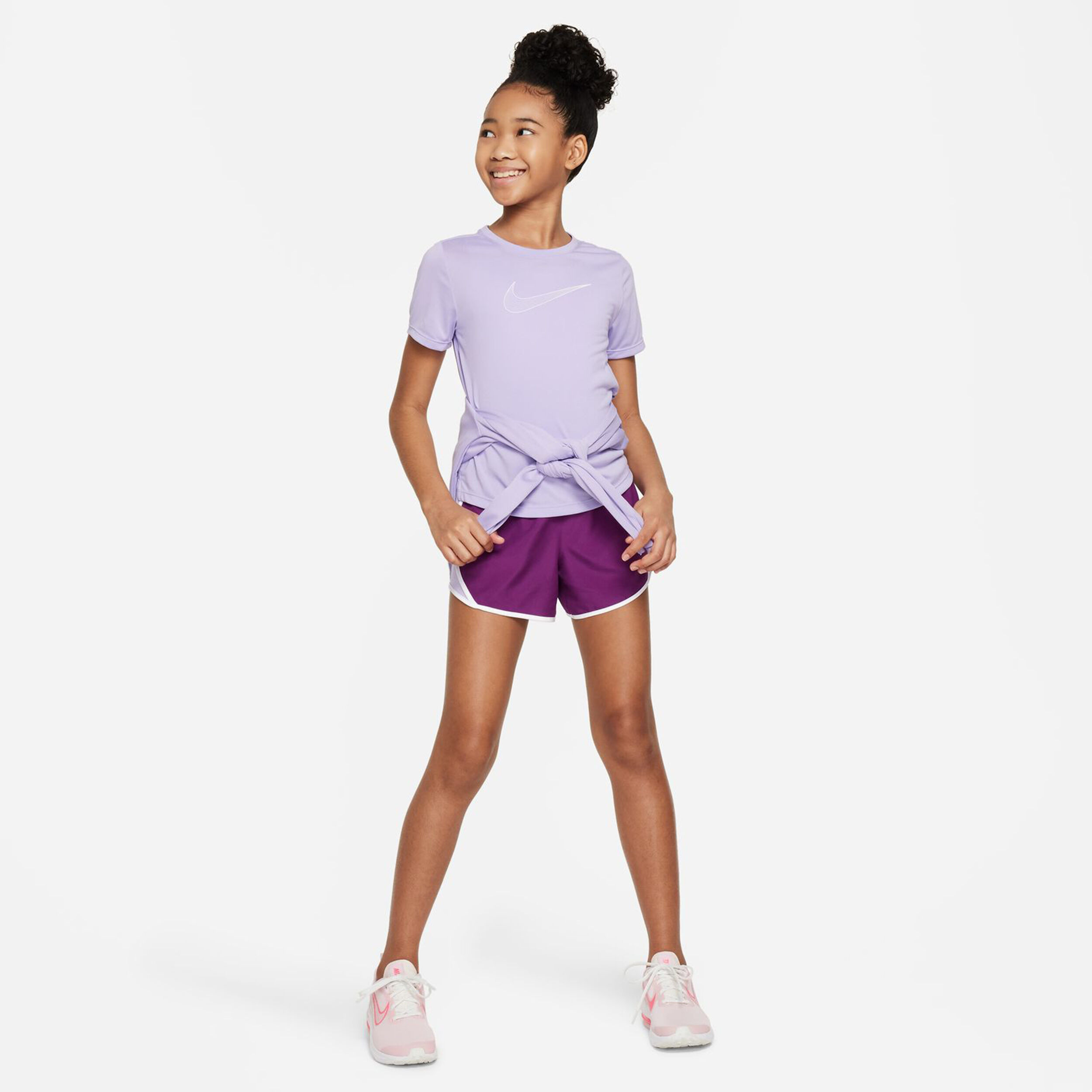 Dri-Fit One Big Kids T-Shirt Mädchen - Flieder