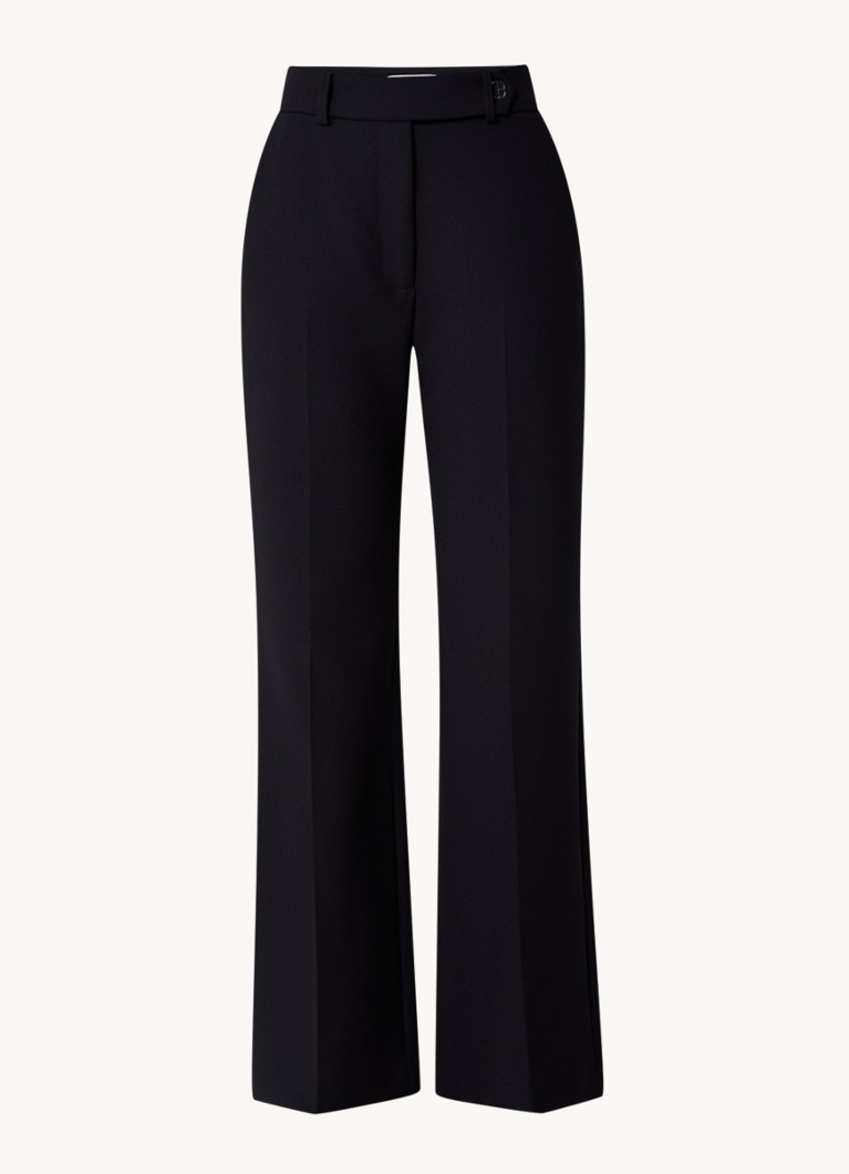 Pantaloni evazați cu talie înaltă Claudie Pierlot Pixia