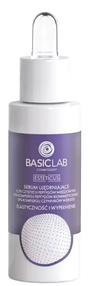 BasicLab Esteticus opstrammende serum med 0,5% kobberpeptid og 25% kobberpeptidkompleks