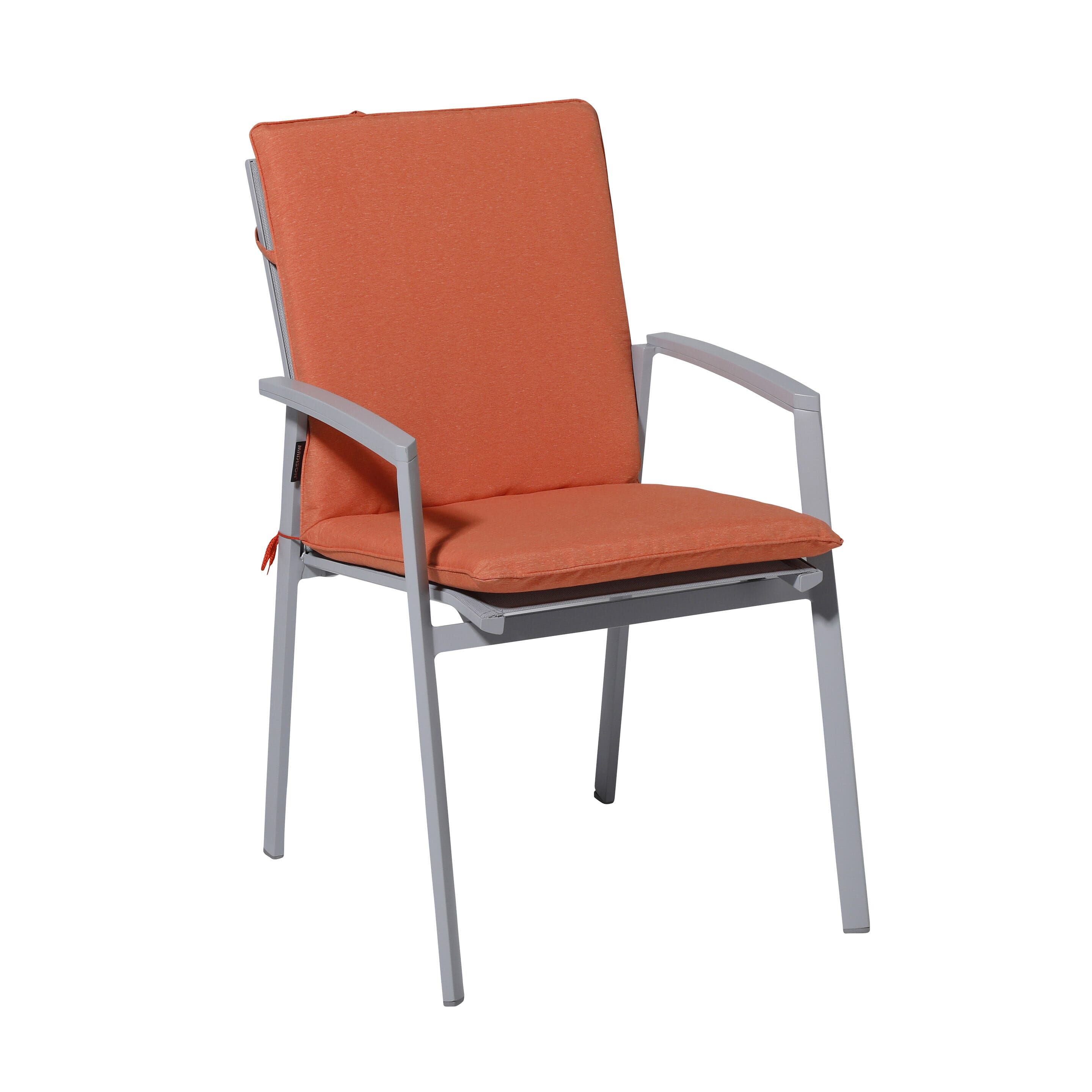 Madison Panama Flame Orange 97x49 Stapelstuhlkissen