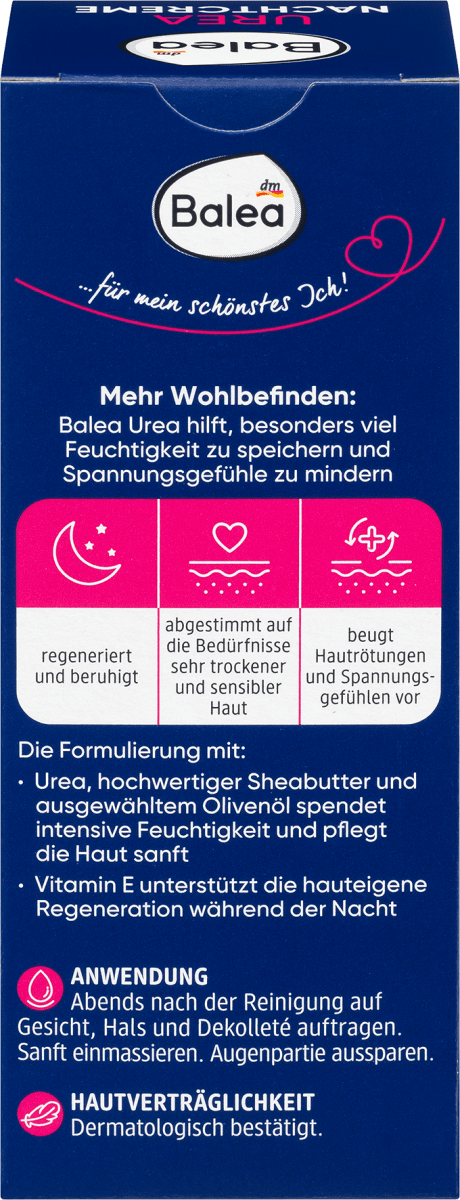 Nachtcreme 5% Urea, 50 ml
