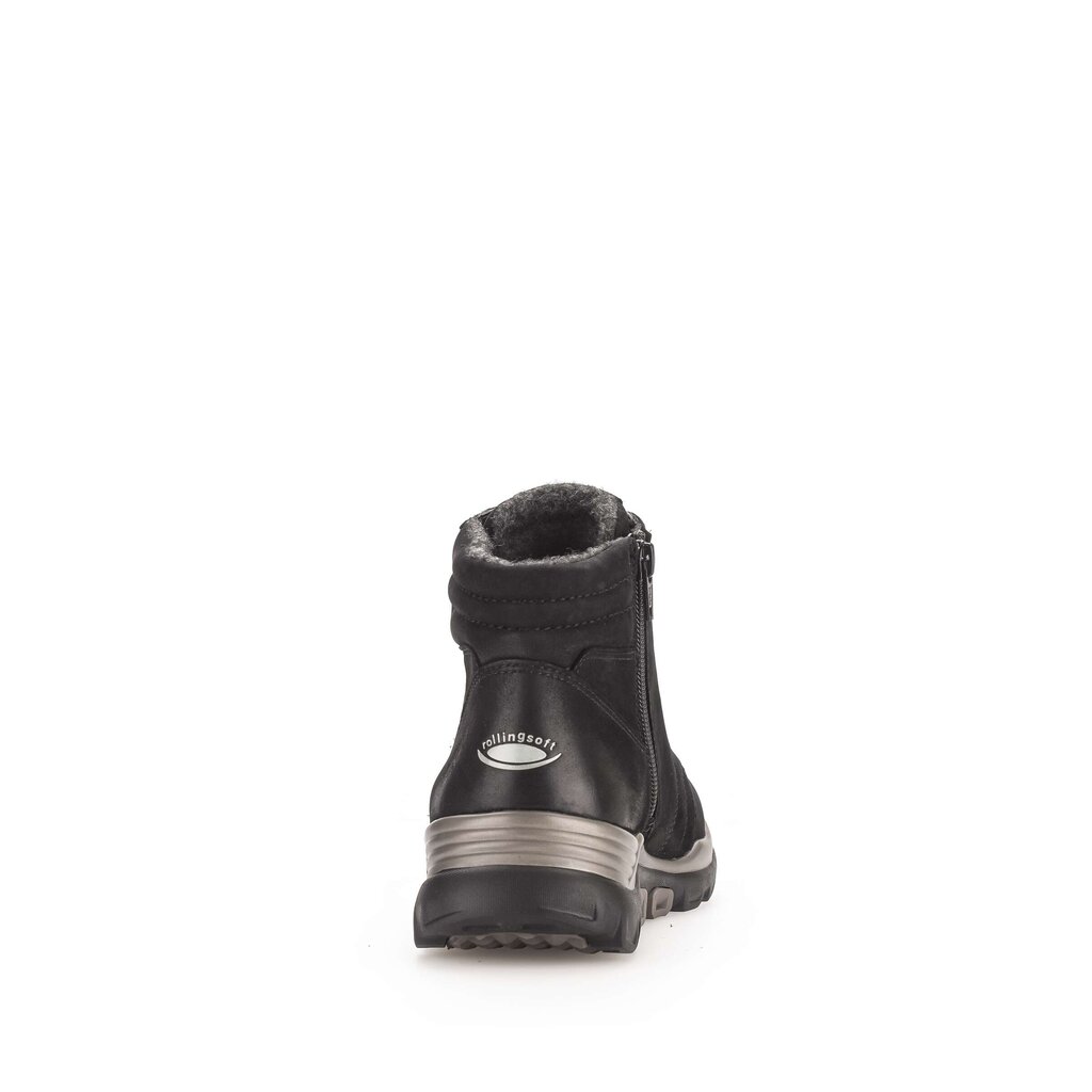 rollingsoft Schnürstiefelette schwarz