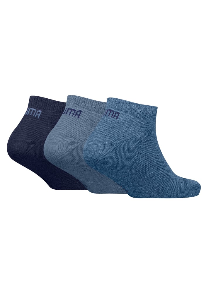 Puma Socken 3er Pack in Denim Blau günstig kaufen