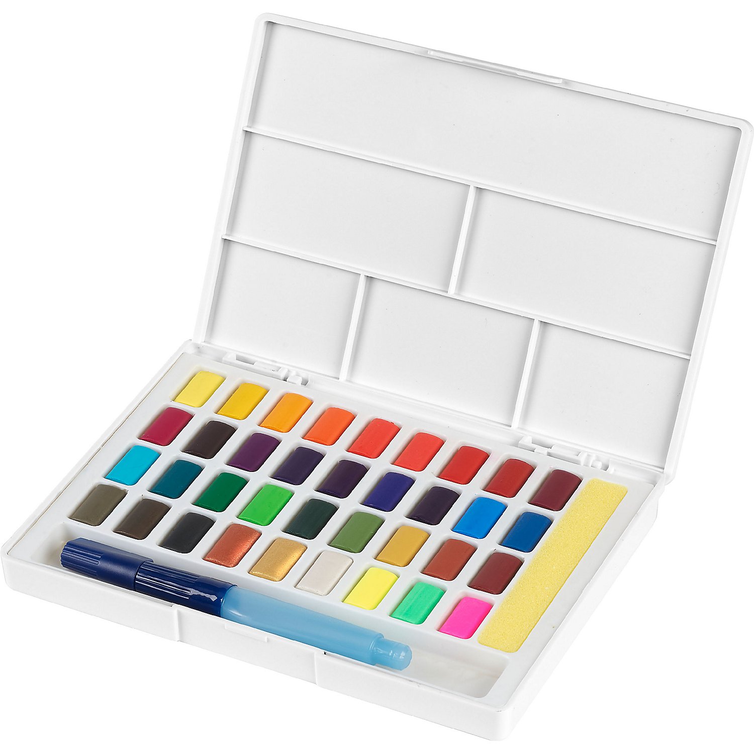 Faber-Castell Aquarellfarben in Näpfchen, 36 Farben