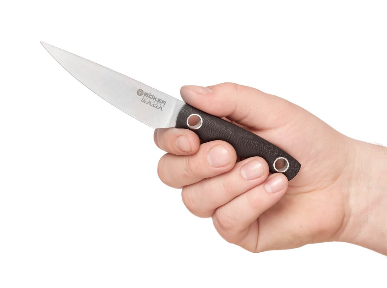 Saga Spickmesser G10 Stonewash