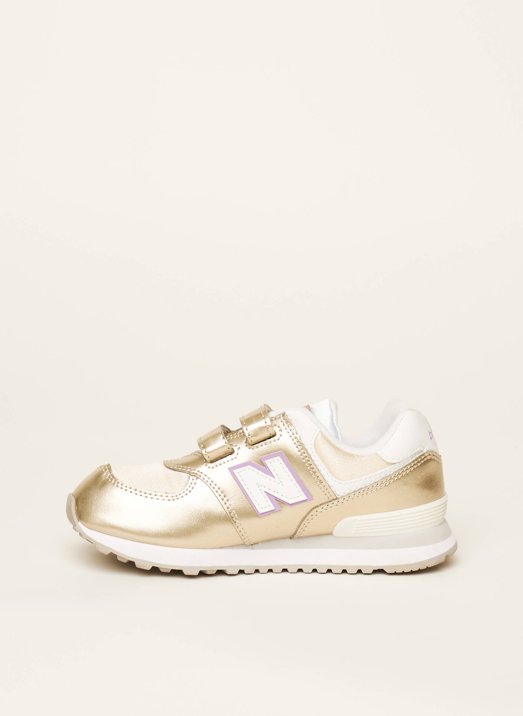 New Balance Baskets Enfant couleur jaune