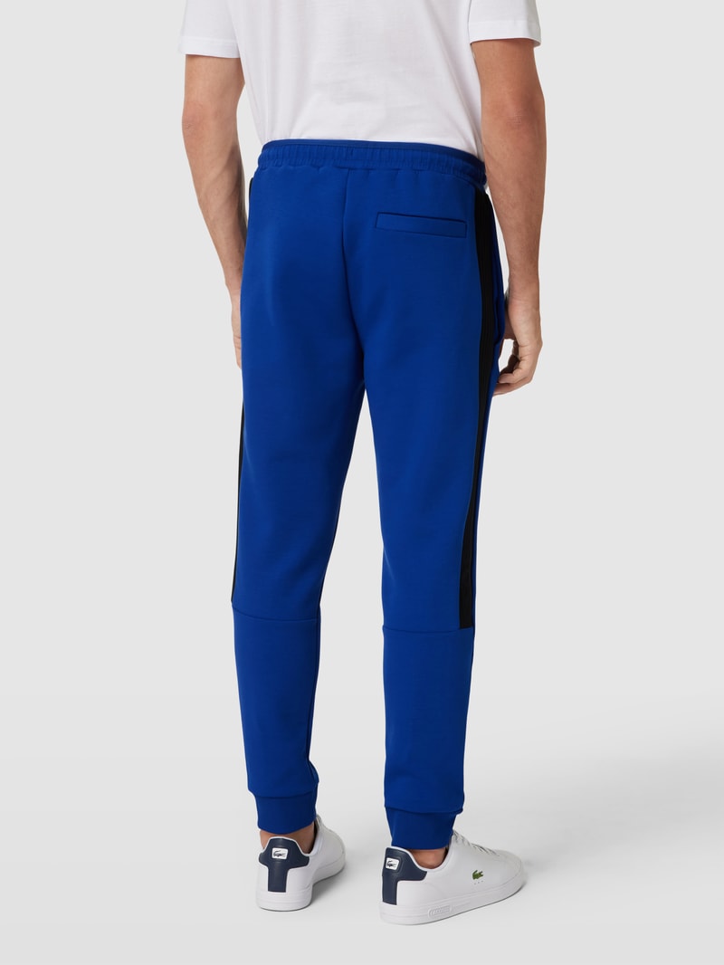 Sweatpants mit Label-Print Modell 'Hadiko' in royalblau