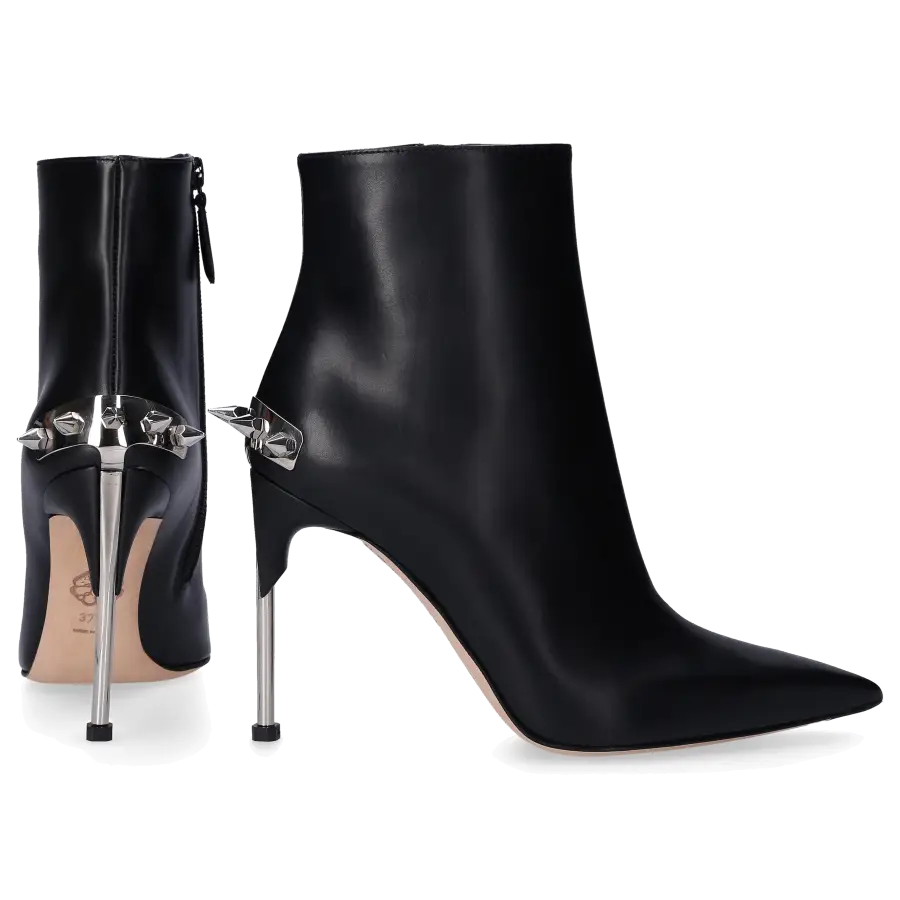 Alexander McQueen - Stiefeletten H. BOOT Kalbsleder - schwarz