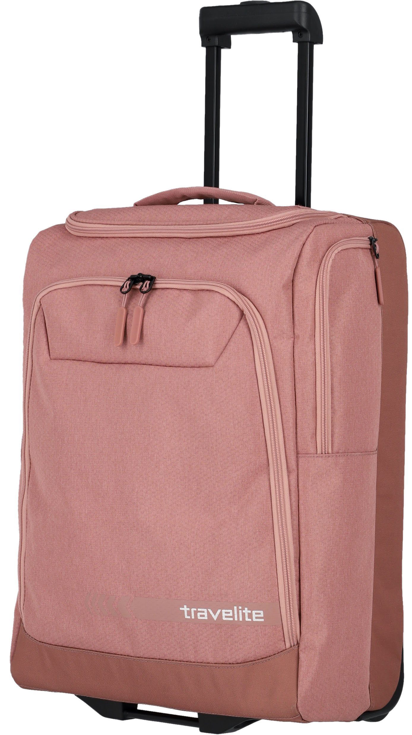 travelite Weichgepäck-Trolley Kick Off S, 55 cm, 2 Rollen, mit Trolleyfunktion