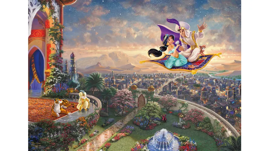 Schmidt Spiele - Erwachsenenpuzzle - Aladdin, 1000 Teile