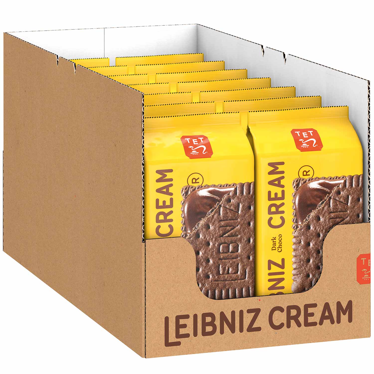 Leibniz Cream Dark Choco 190g