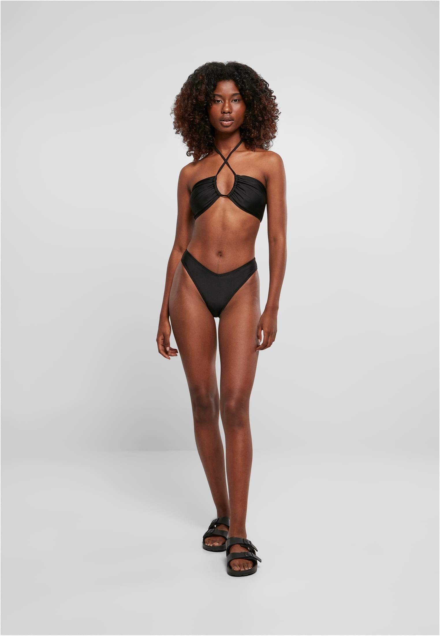 URBAN CLASSICS Bügel-Tankini Damen Ladies Recycled Hot V Bikini