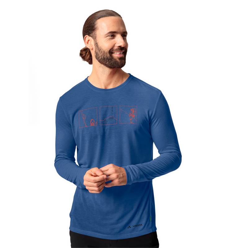 VAUDE Men's Rosemoor LS T-Shirt III T-Shirt Herren