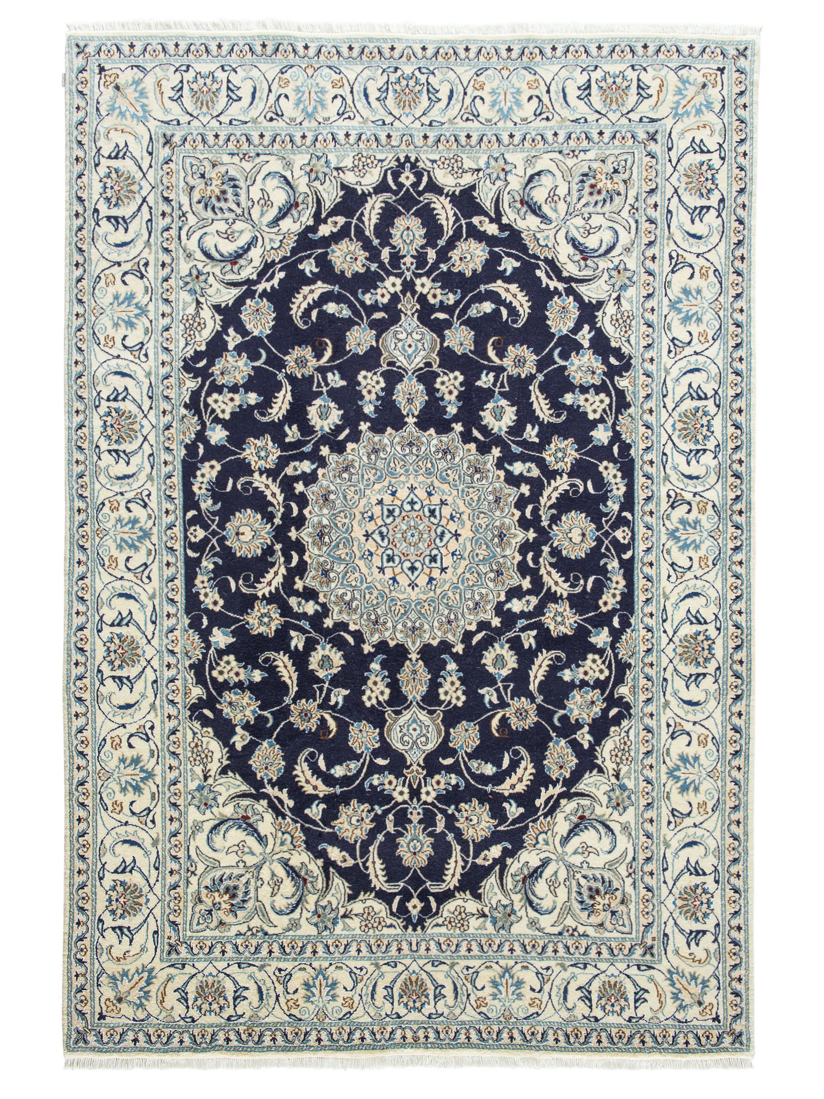 Kaschmar Nain 12 Lah ca. 195 x 295 cm, Unikat / Einzelstück