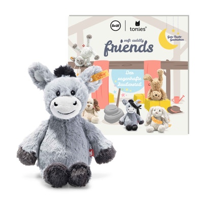 tonies® Dinkie Esel DE-Hörspiel , 20 cm, hellgrau