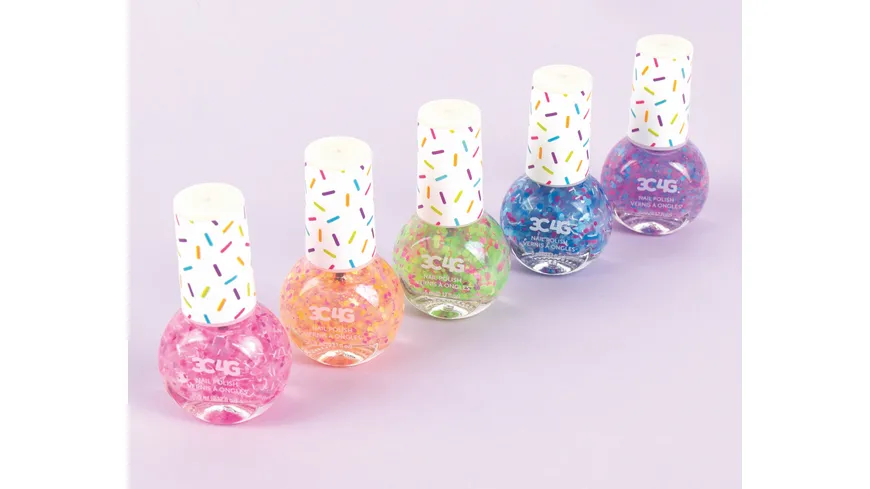 3C4G KONFETTI NAGELLACK (5ER PACK)