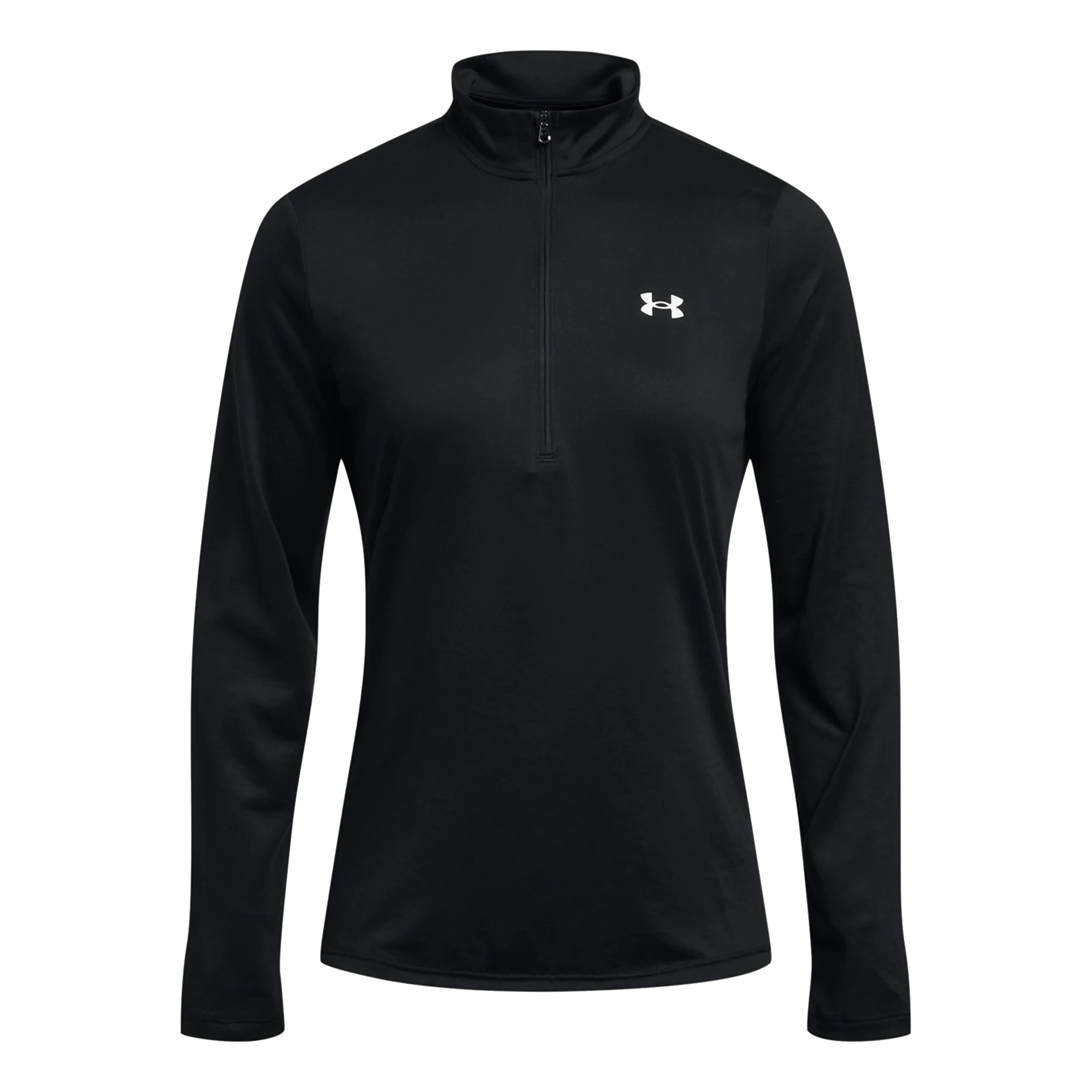 Tech 1/2 Zip Longsleeve Damen - Schwarz