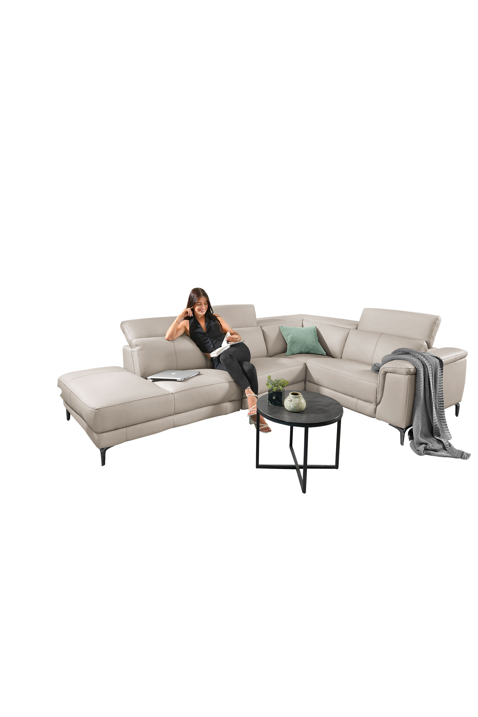 Ecksofa - mit Funktion