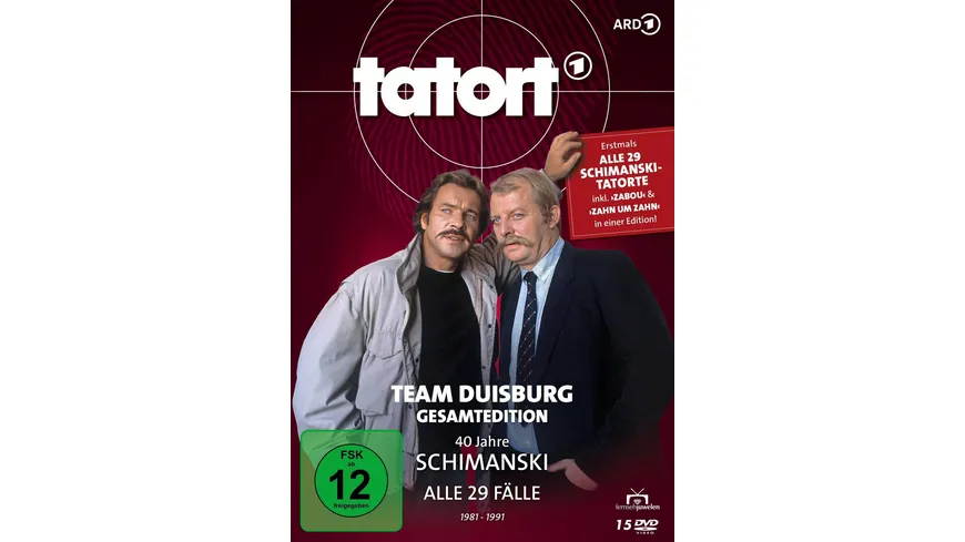 Tatort Duisburg - 40 Jahre Schimanski - Gesamtedition: Alle 29 Folgen inkl. 