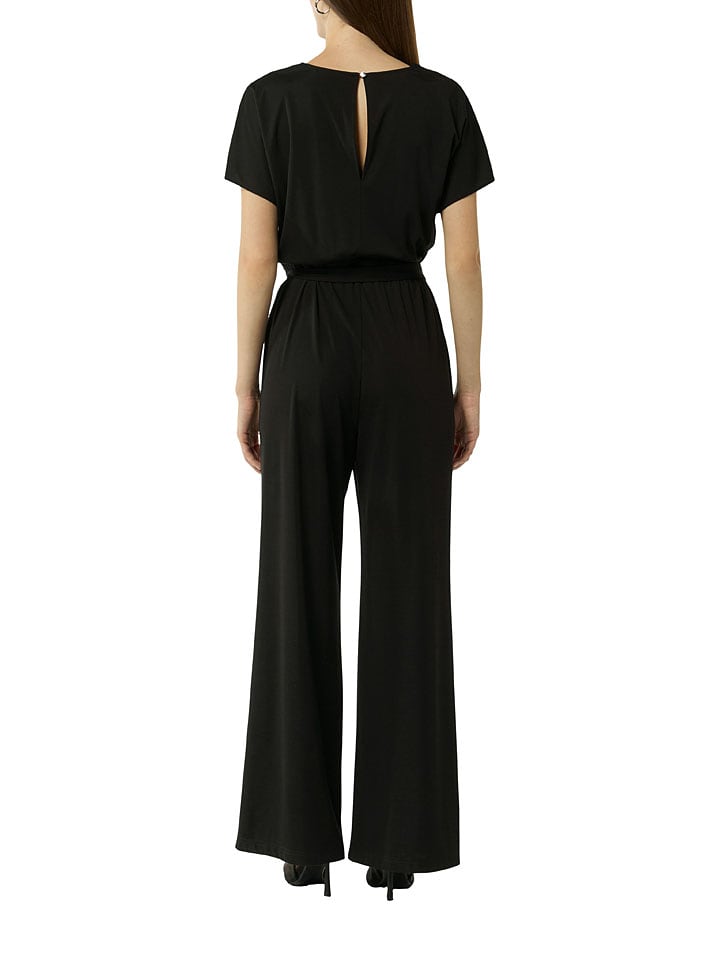 comma Jumpsuit in Schwarz günstig kaufen