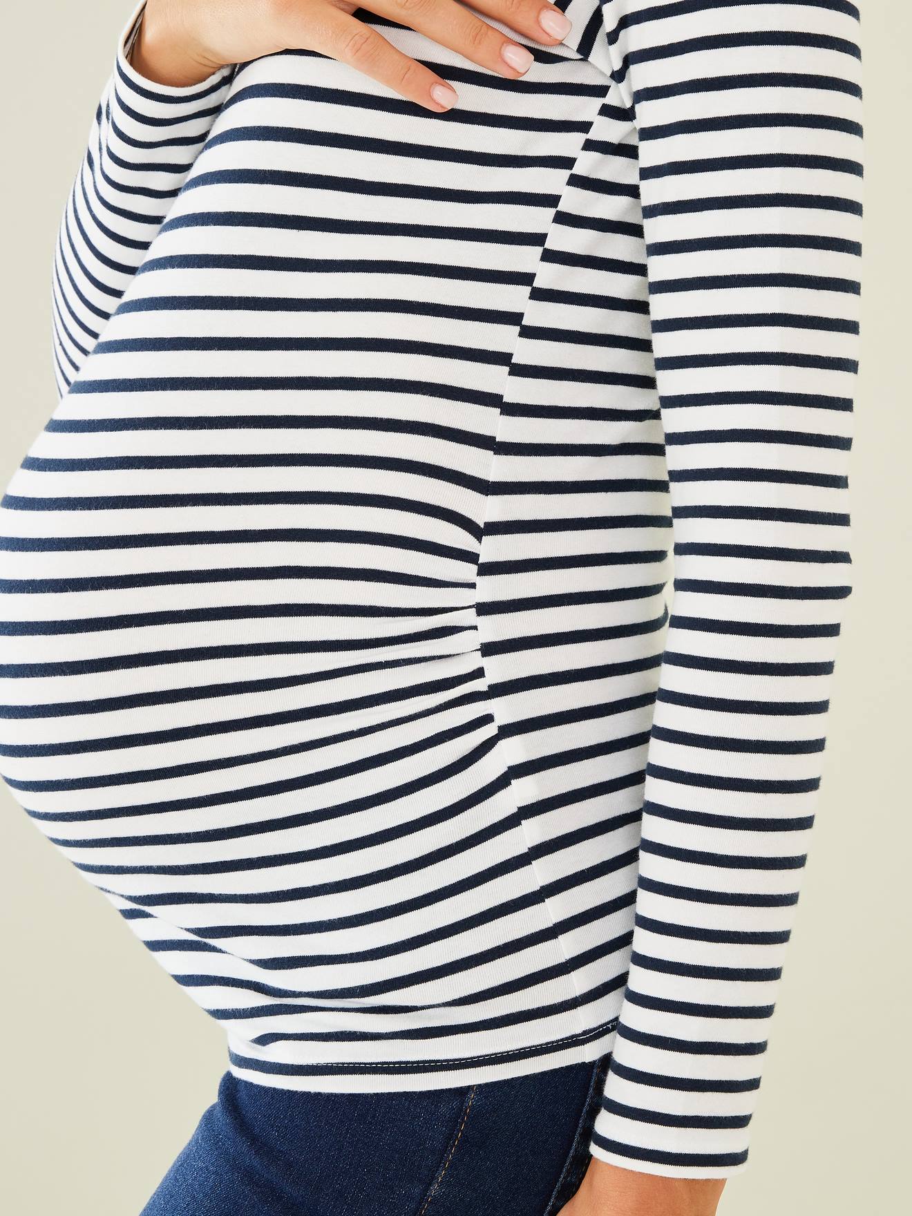 Vertbaudet Umstandsshirt BASIC Oeko-Tex - ocker