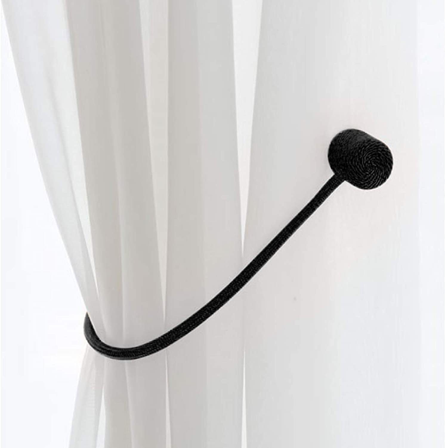 Dekoklammer für Raffhalter 4 Stück Magnetische Gardinen Raffhalter, SCOHOME, (1 satz, 4-tlg., für Gardinenklammern Vorhänge Zuhause, Büro, Dekoration), Gardinen Halter mit Magneten, Vorhang Halter Raffhalter