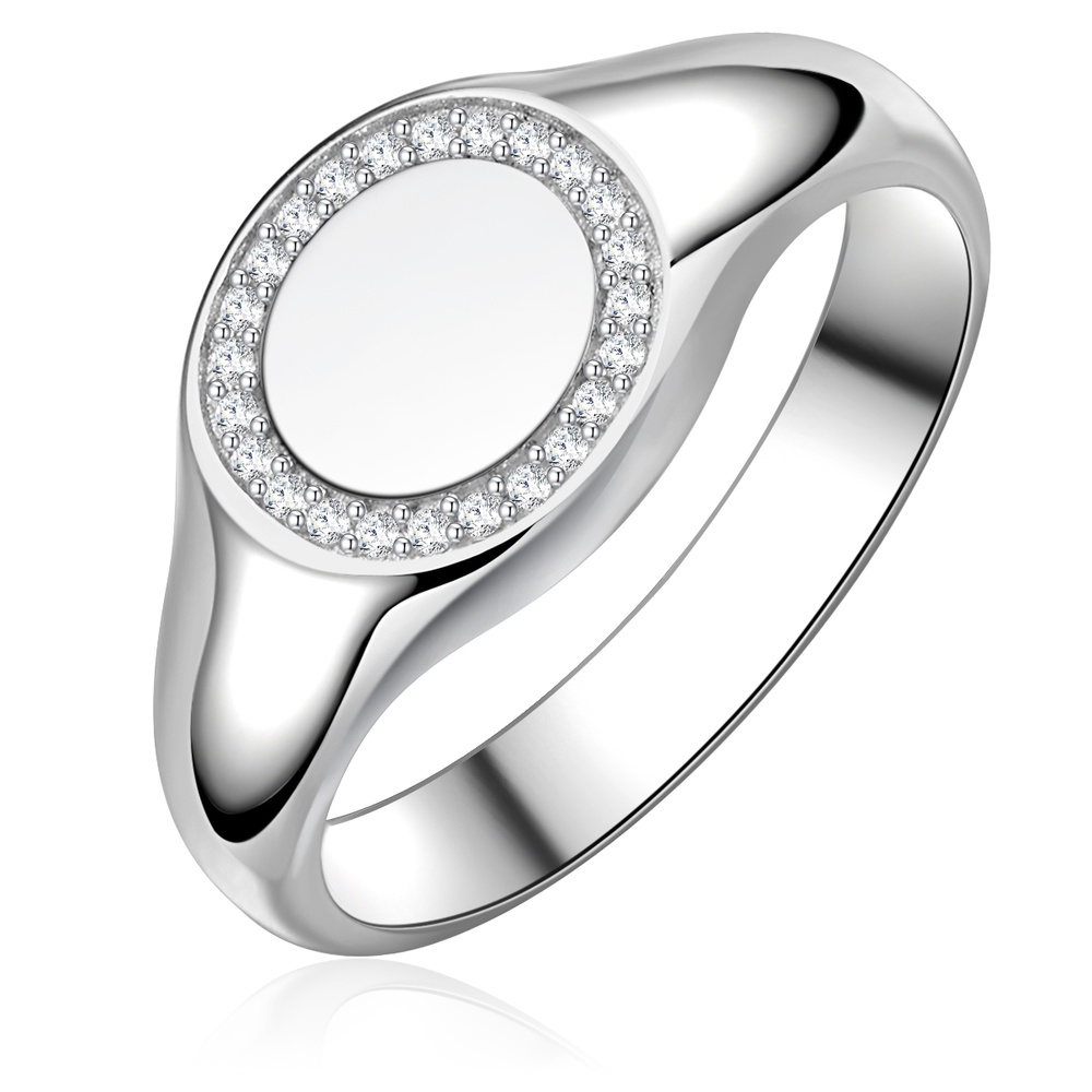 Glanzstücke München Bague en argent Argent sterling Oxyde de zirconium (CZ) en Argent Bague