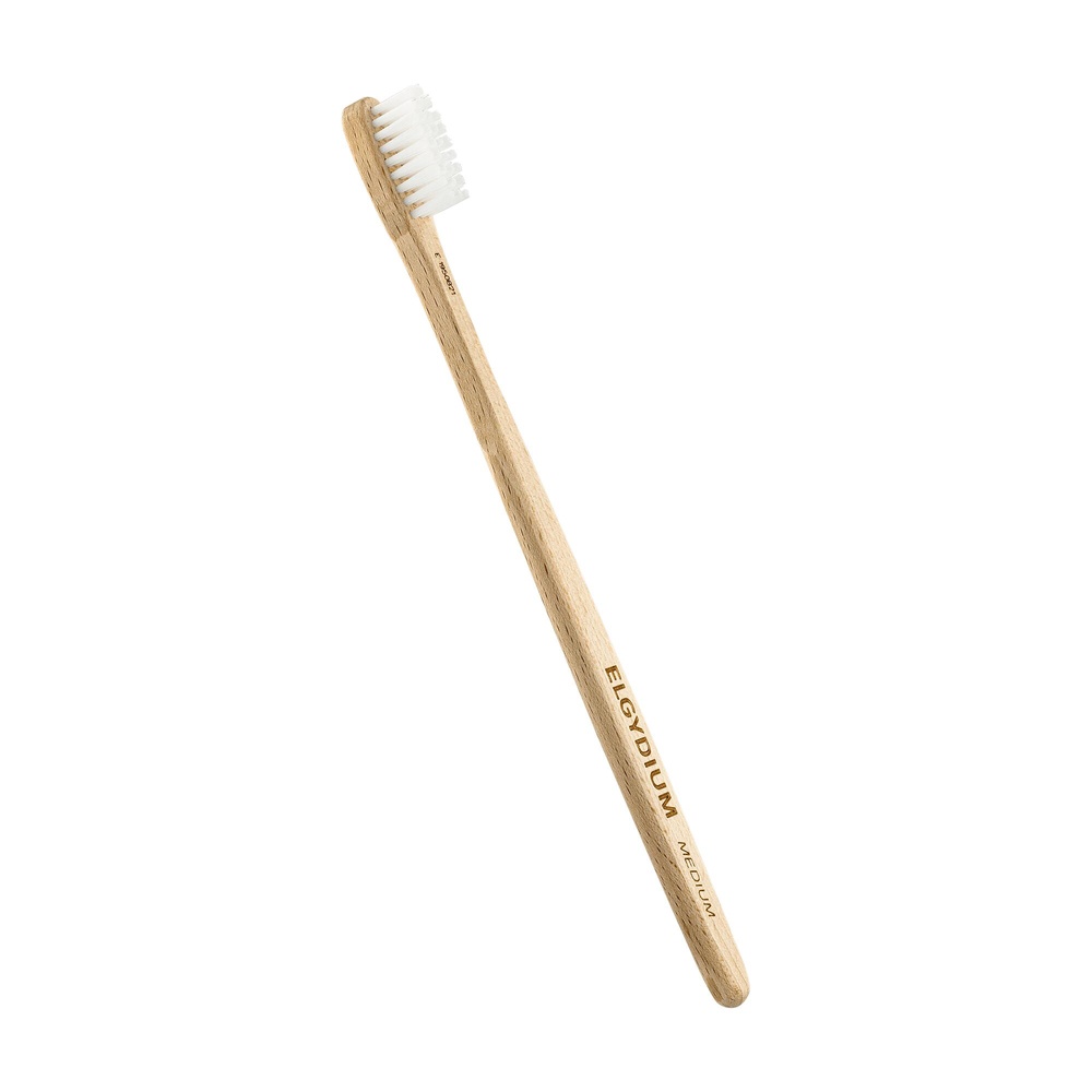 Oral Care ELGYDIUM Brosse à dents Bois Eco conçuemédium Brosse à dents