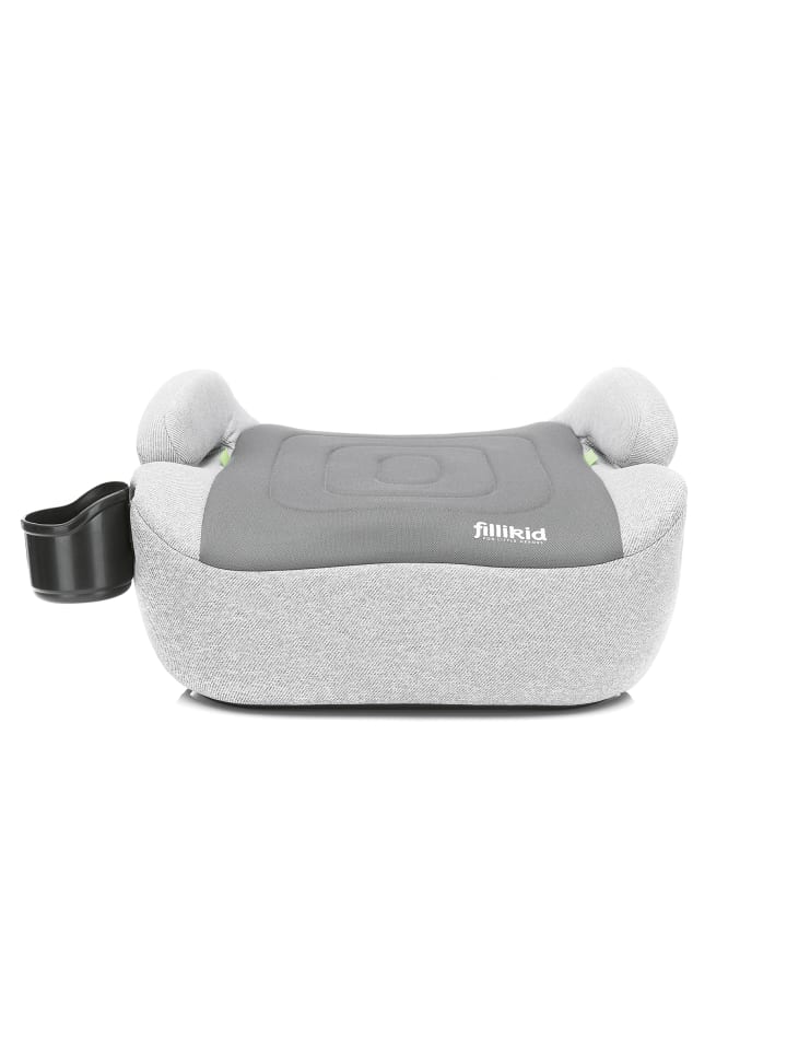 fillikid Sitzerhöhung Auto Isofix i-size Exklusiv in Dunkelgrau-Grau günstig kaufen 42 x 42 cm