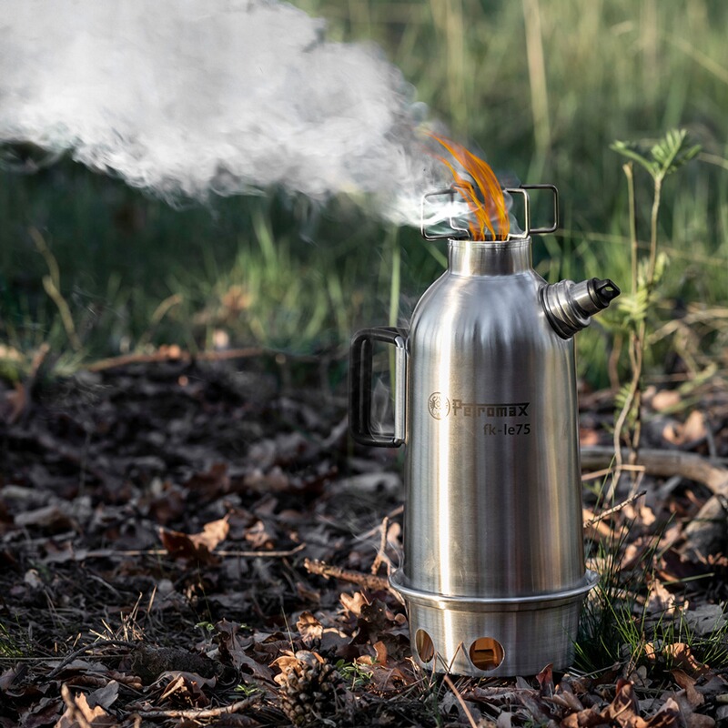 Petromax Feuerkanne Edelstahl 075 Liter