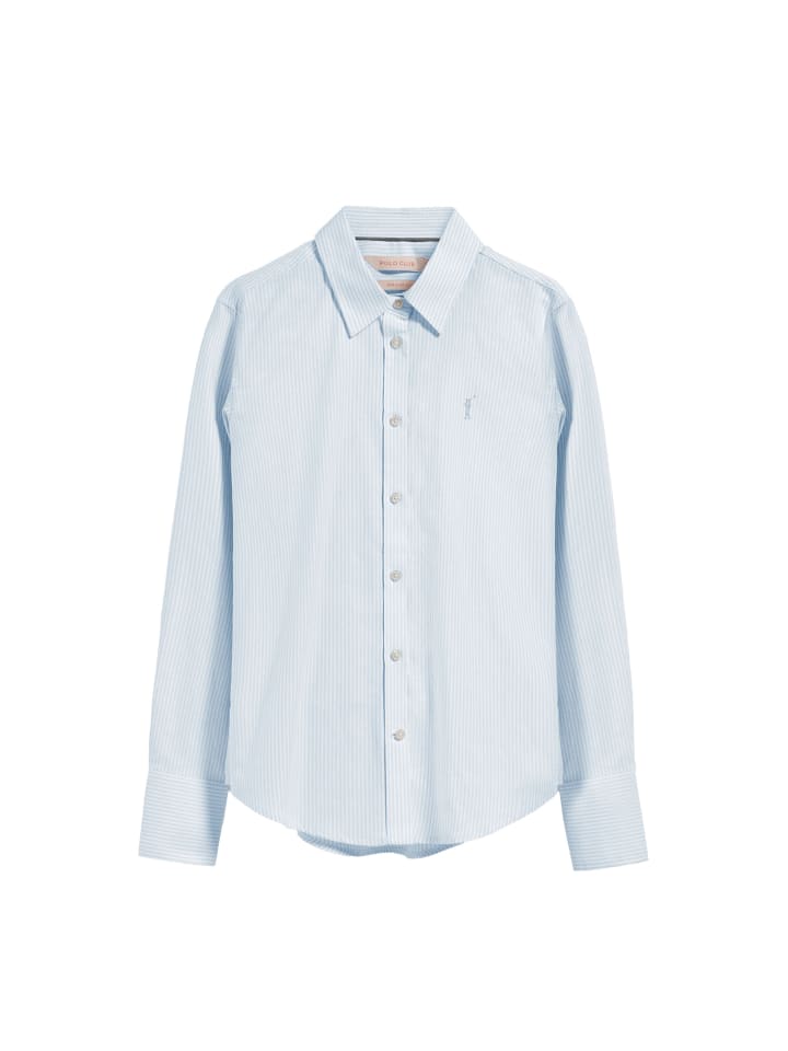 Polo Club Hemd in Blau günstig kaufen