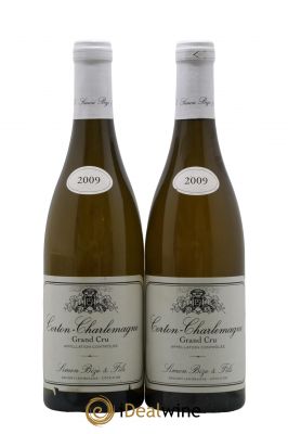 Corton-Charlemagne Grand Cru Simon Bize & Fils  2009 - Lot de 2 Bouteilles