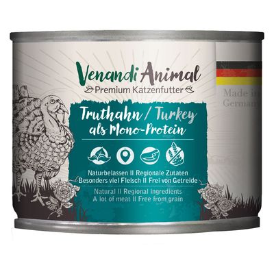 Sparpaket Venandi Animal Monoprotein 24 x 200 g