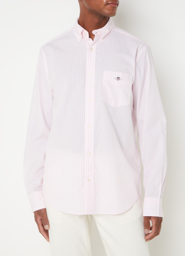 Camicia Gant dalla vestibilità classica con righe stampate