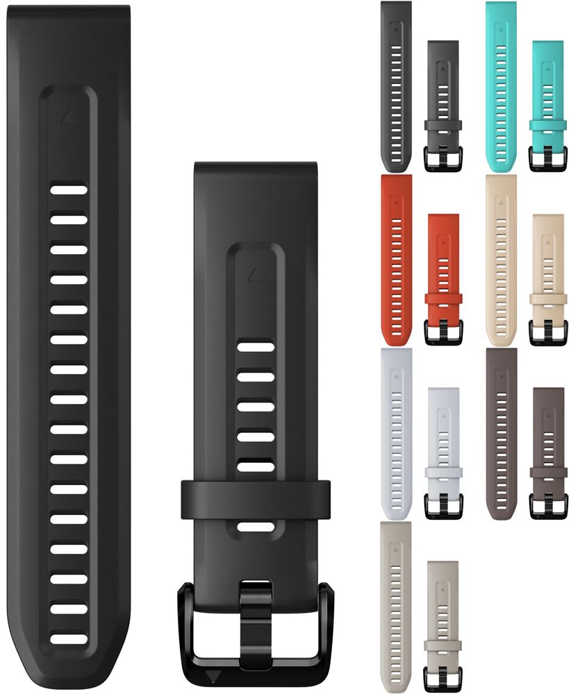 Garmin Fenix 7S / Instinct 2S Quickfit® Silikon Armband 20 mm kaufen | Bike-Discount