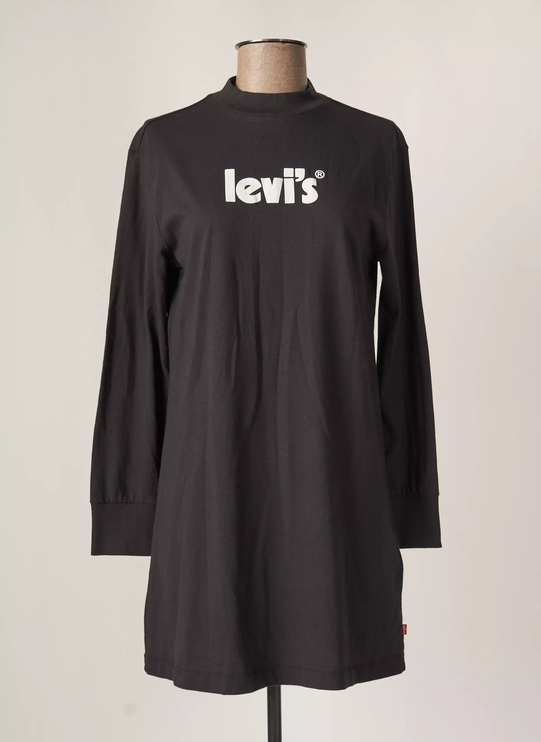 Levis Robes Mi Longues Femme couleur noir