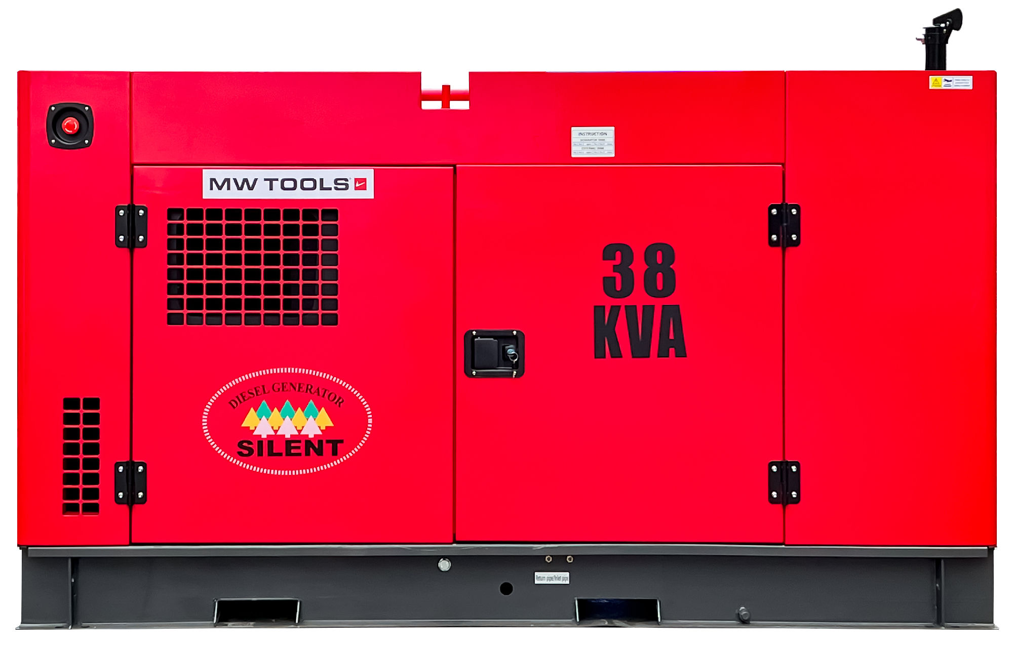 Metal Works 724562236 DG380E Dizel generator 38kVA 1X230V+3X400V 5-polni
