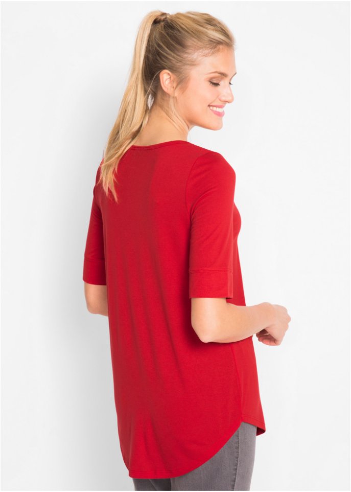 Long-Shirt, Halbarm