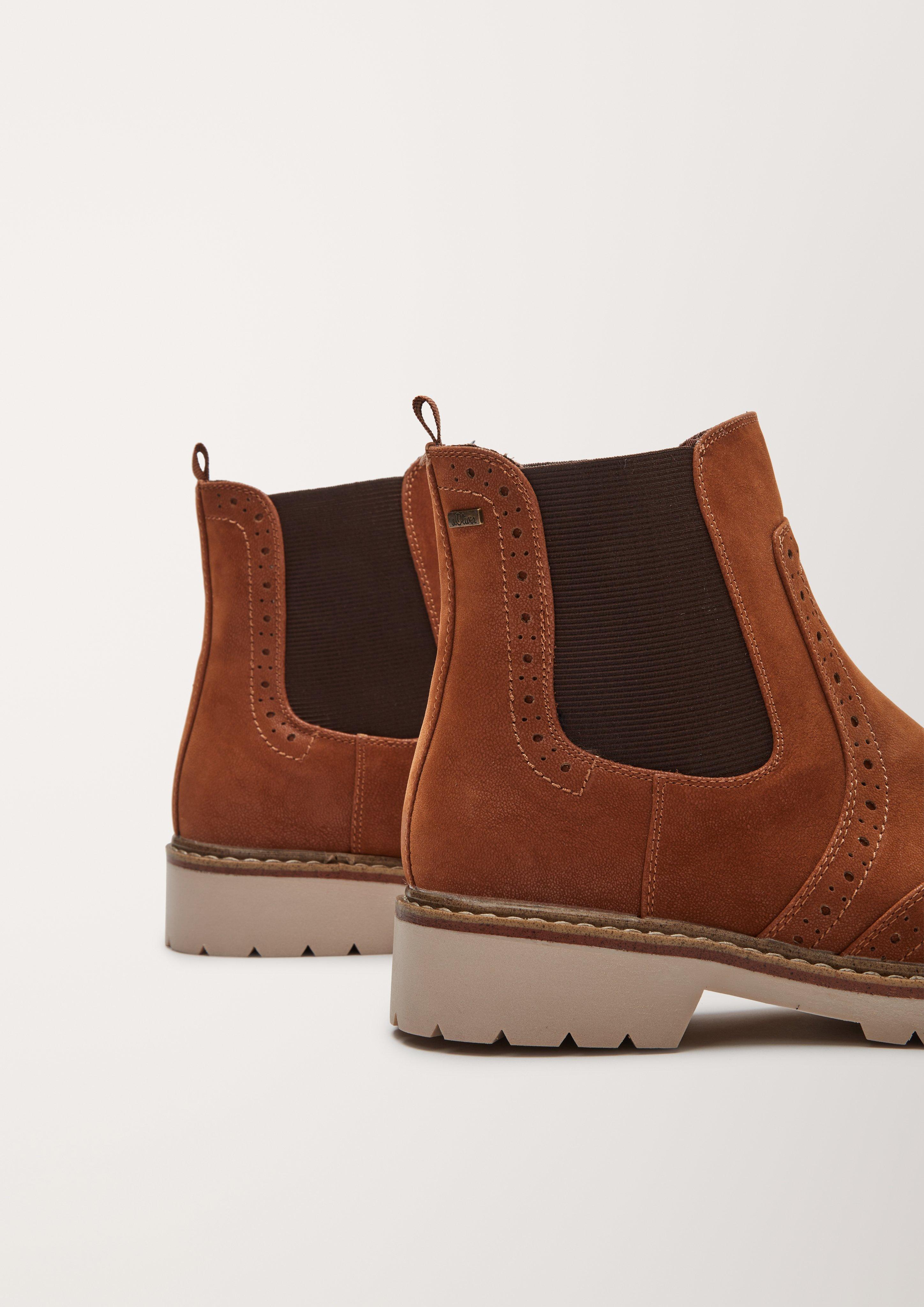 Brouge-Boots in Leder-Optik  101.107.101.25453-311
