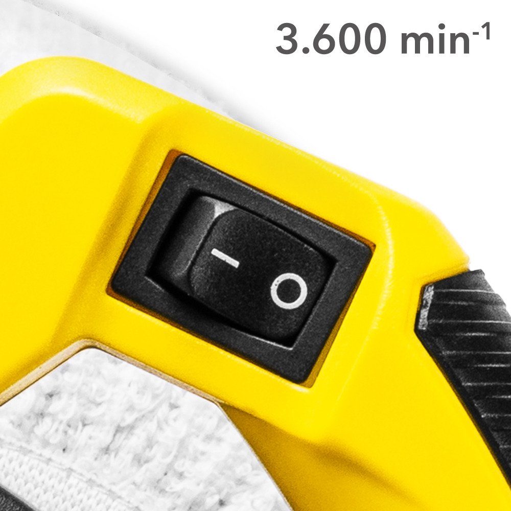 TROTEC Exzenter Poliermaschine PPOS 10-120, 3600 max. U/min, Ø 245 mm