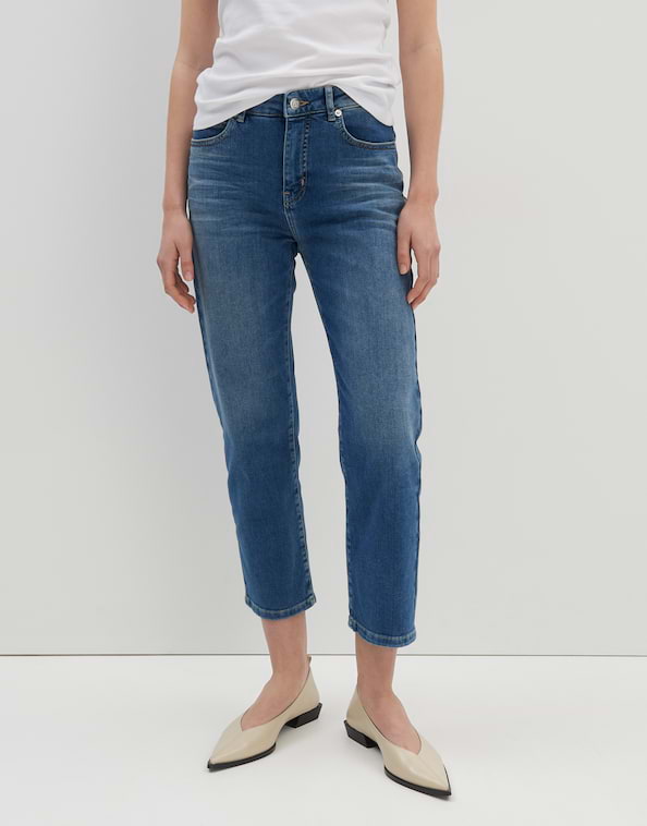 Cropped Relaxed Jeans Corah