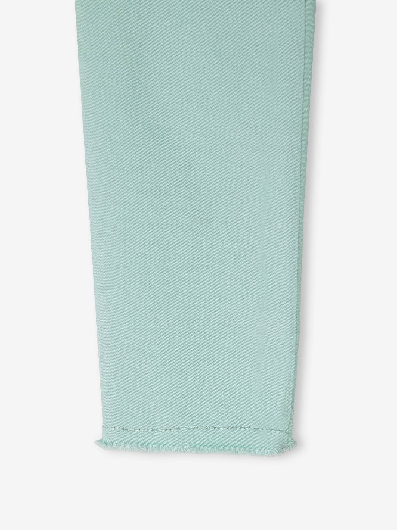 Vertbaudet Farbige Mädchen Treggings - hellblau
