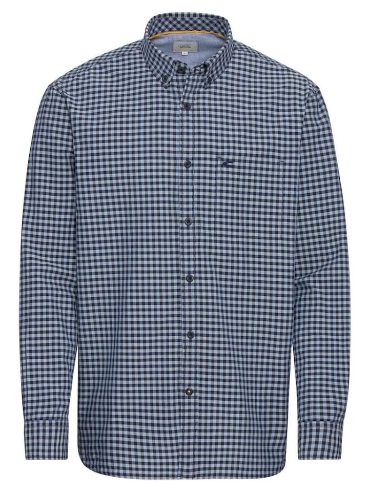 Camel Active Langarmhemd in night blue günstig kaufen