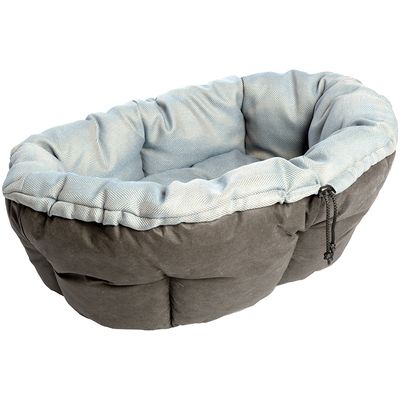 Überzug Sofà blau Tweed für Ferplast Korb Siesta Deluxe (ohne Korb)