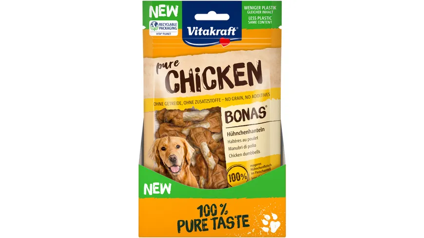 Vitakraft Hundesnack CHICKEN Hühnchenhanteln 80 g
